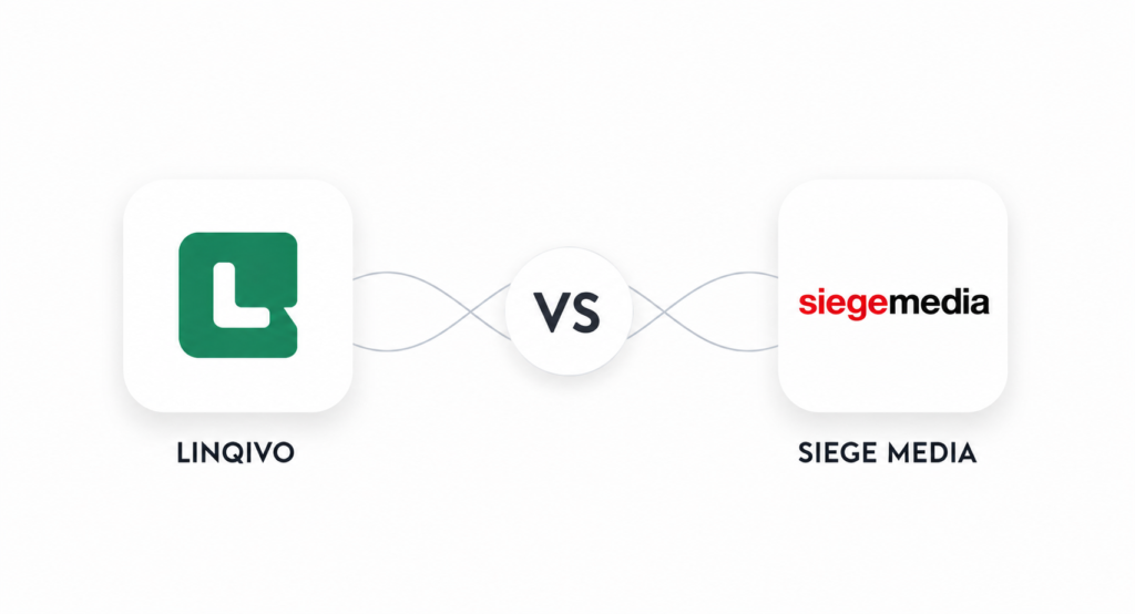 Linqivo vs Siege Media link building and content marketing comparison