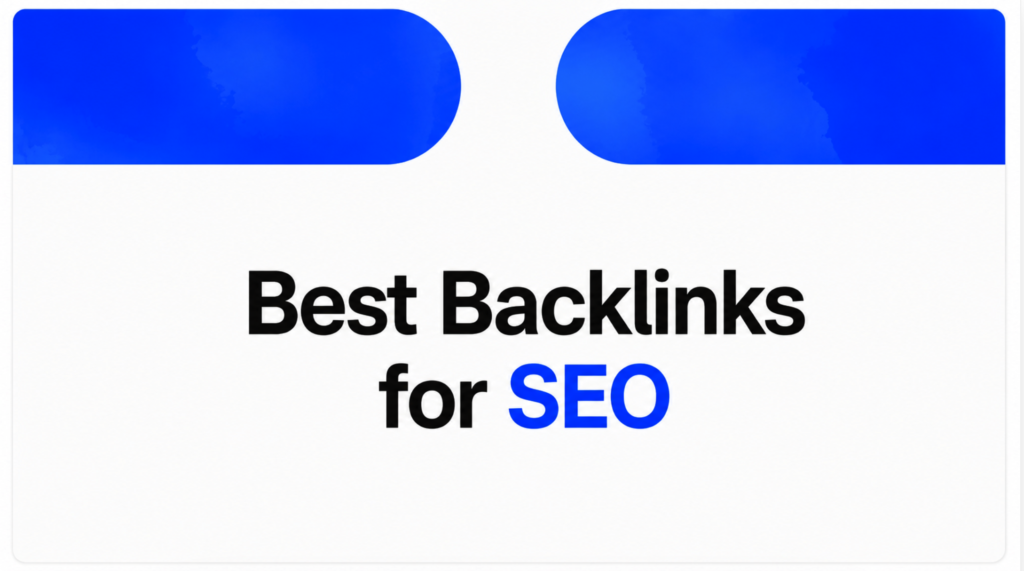 Best backlinks for SEO featured blog image