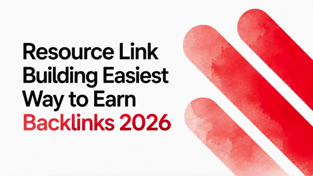 Resource link building guide featured blog image