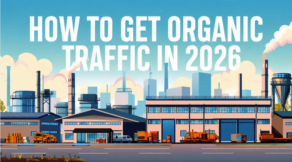 How to get organic traffic to your website in 2026 — AI search and link building