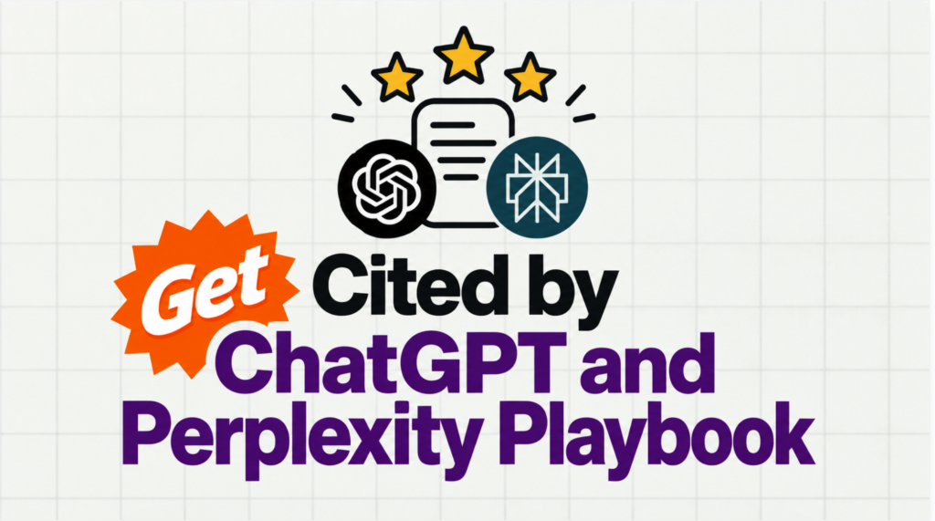 How to get your SaaS cited by ChatGPT and Perplexity guide